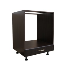 Corp pentru cuptor incorporabil cu sertar Zebra, wenge/MDF Wenge, fara blat, 60 x 82 x 57 cm